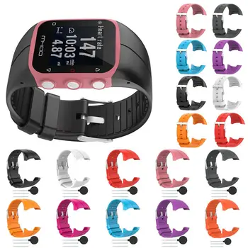 

Silicone Smartband Bracelet Strap 25M Colorful Replacement Wrist Band Strap for Polar M400 Smart Watch Band W/Tools