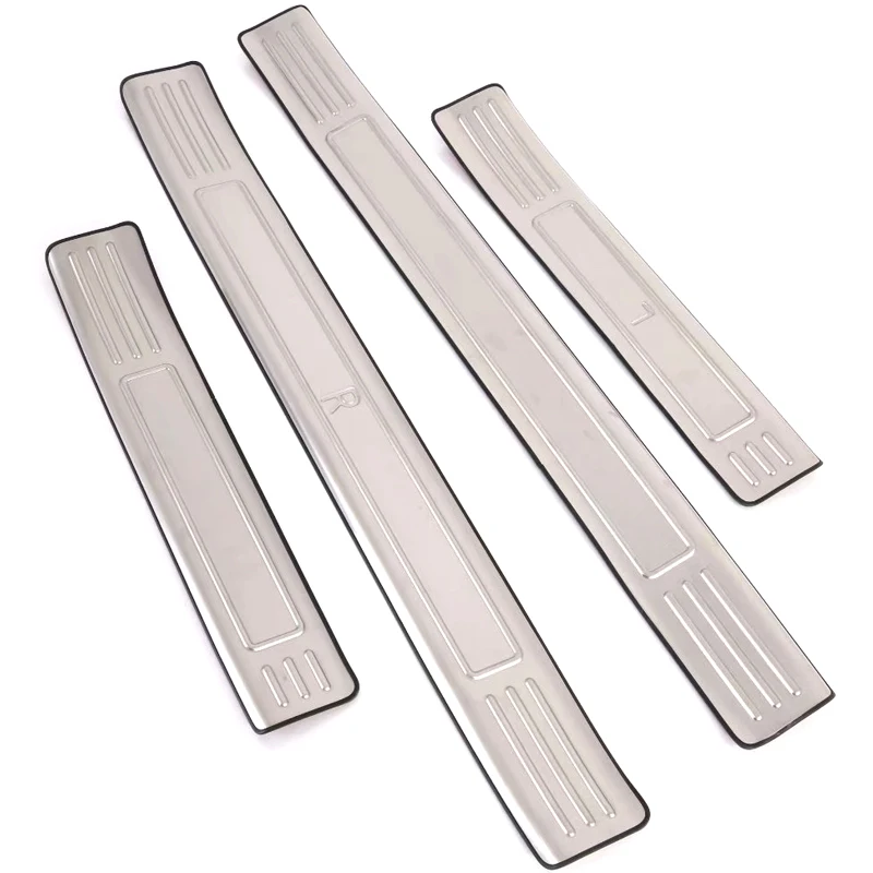 Высокий Летающий для Kia K3- нержавеющая сталь внешний+ Внутренний порог защита потертости PlateThreshold накладка 8 шт
