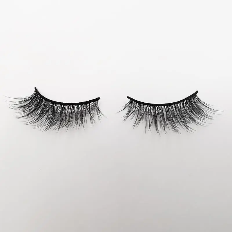 5Pairs 3D Mink Lashes Thick False Eyelashes Fluffy Wispy Crisscros Winged Tapered Eyelashes Handmade Makeup Extension Tools