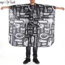 140x45 см парикмахерский халат для стрижки волос водонепроницаемый чехол накидка обертывание одежды парикмахерский фартук салон Инструменты для укладки