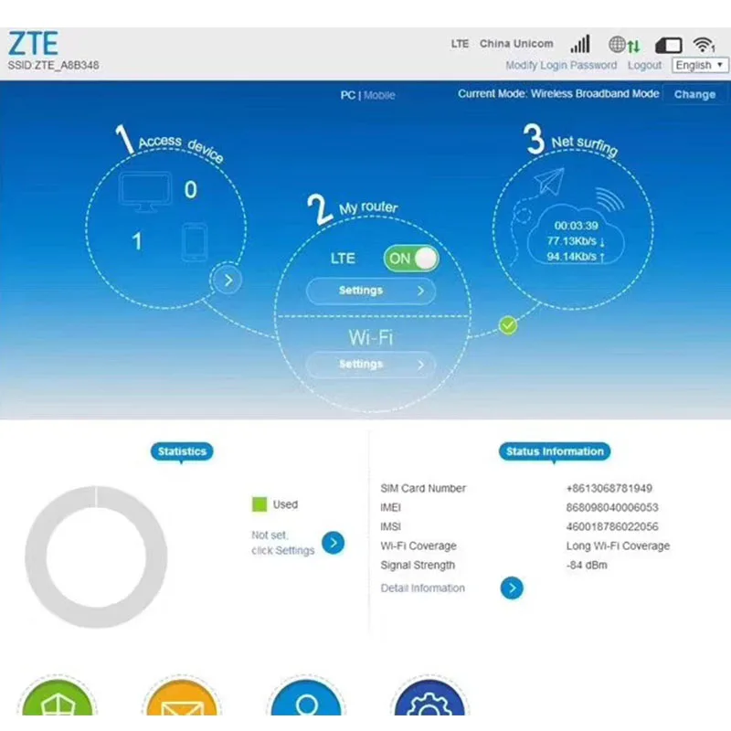Разблокированный Новый Wi Fi роутер ZTE 4G MF283 MF283u с антенной LTE модем маршрутизатор