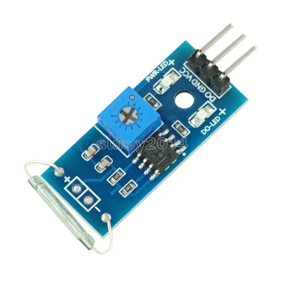 1 шт. модуль магнитного датчика Reed герконовый переключатель для Arduino|Запасные