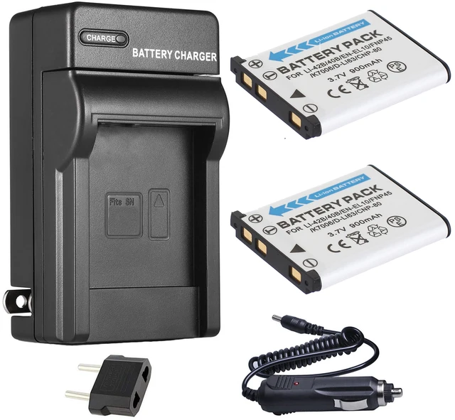 Battery (2-pack) + Charger For Fujifilm L50, L55, T400, T410, T500, T510, T550, T560, Jx700, Jx710 Digital Camera Digital Batteries AliExpress