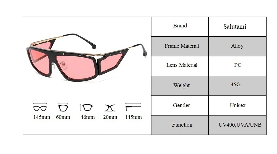 Мужские спортивные солнцезащитные очки из цельного сплава, роскошные брендовые ветрозащитные солнцезащитные очки для вождения, мужские очки в стиле хип-хоп, женские солнцезащитные очки