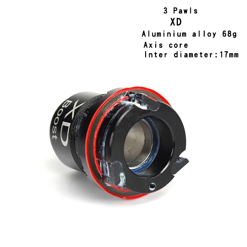 Bicycle Rear hub XD Bicycle parts mtb XDR road bicycle column foot Replacement freehub bike 3 pawls Aluminum alloy cassette body