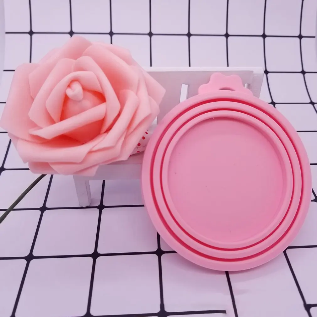

Silicone Kitchen Spill Cover Feeders Food Can Lid for Puppy Dog Cat Storage Top Cap Reusle Cover Lid Health Pet Daily Products