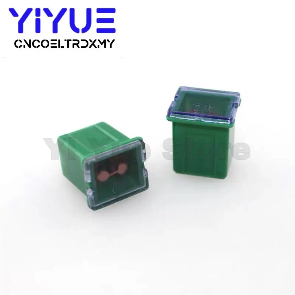 Car Fuse Kit Car Fuses Square Plastic Fuse Tube Fuses Square Fuse 20A-60A PEC LPJ Automotive Car Fuse Tube Waterproof Box For Nissan Honda Toyota 1pc