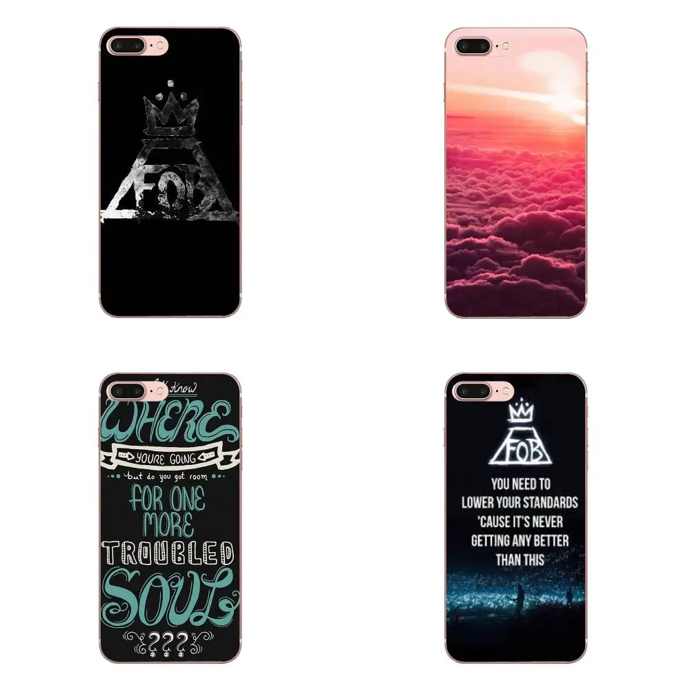 Skin Hybrid Hardcore Music Fall Out Boy Fob Black For Xiaomi Redmi Note 2 3 3S 4 4A 4X 5 5A 6 6A Pro Plus | Мобильные телефоны и