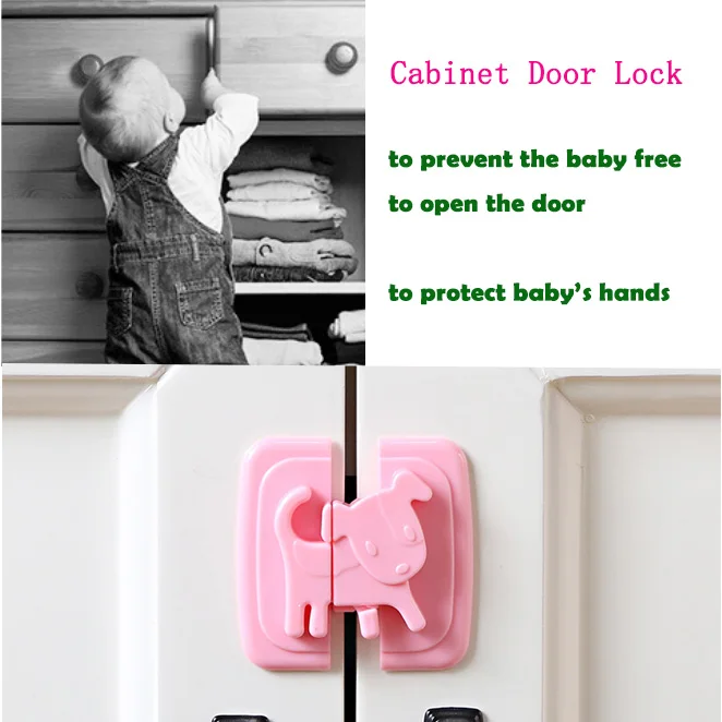 

Cabinet Locks Children Drawer Straps Safety Straps Cupboard Refrigerator Door Desk Plastic Locking Baby Kids Protection