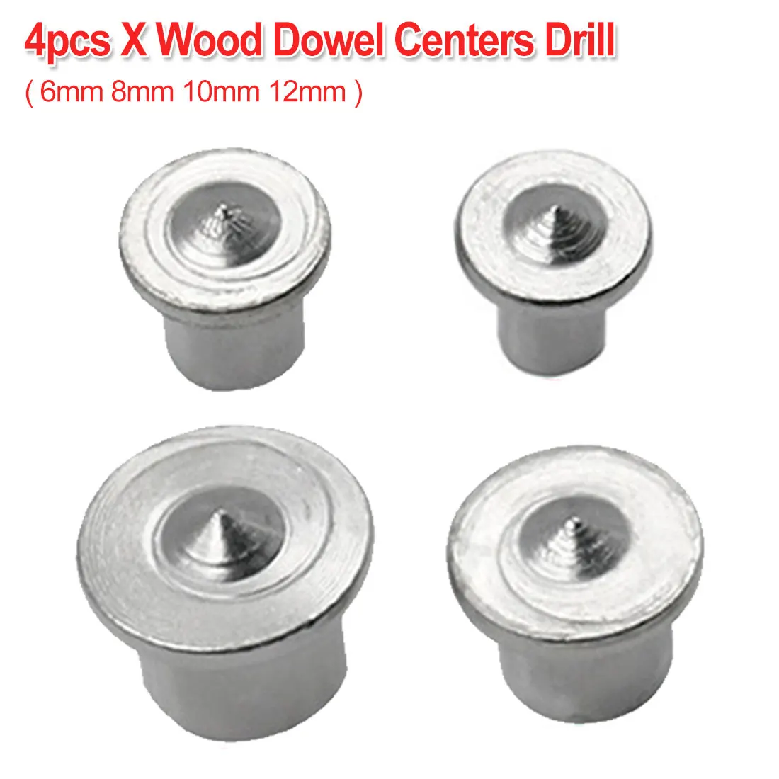 4pcs 6mm 8mm 10mm 12mm Center Dowel Tenon A3 Material Point Set Tool Joint Alignment Pin Dowelling Hole Wood Timber Marker