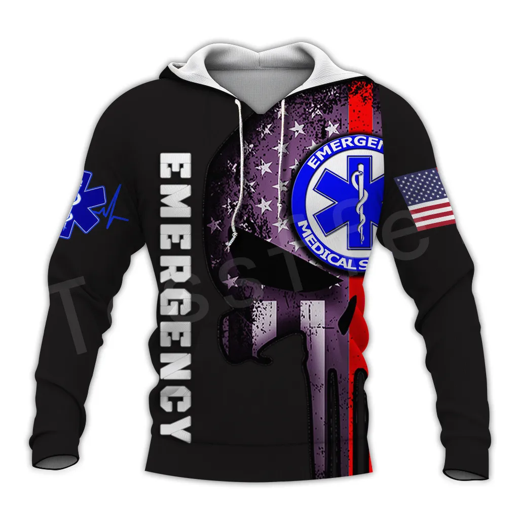 

Tessffel Emergency Medical Technician EMT EMS Paramedic NewFashion Unisex Pullover 3DPrint Sweatshirt/Hoodies/zipper/Jacket s-12