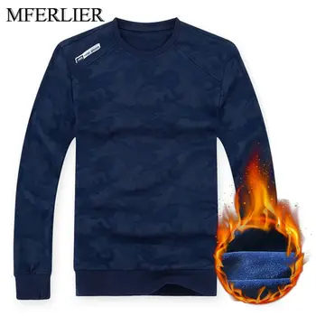 

Mferlier Plus size men hoodies 5XL 6XL 7XL 8XL Bust 144cm Spring Autumn Fleece hoodie men