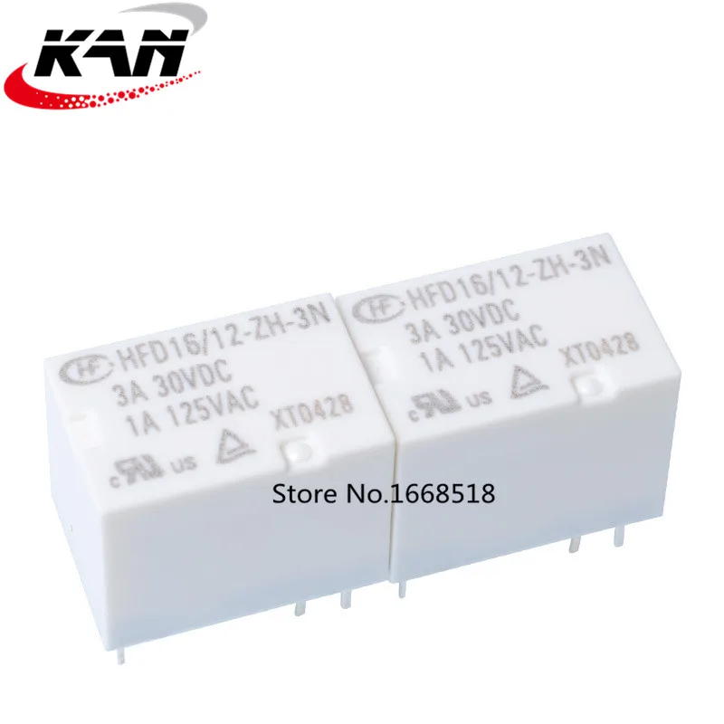 10pcs original Hongfa HFD16 12-ZFH-3N relay 8A250VAC signal 6 pin 12VDC | Обустройство дома