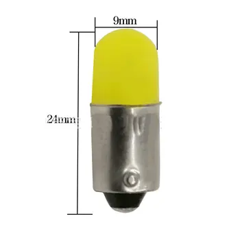 

10pc/lot ba9s COB Car interior led Dome map light high Light