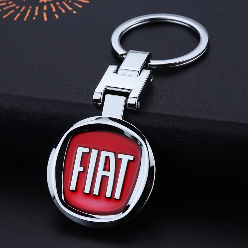 Металлический брелок для ключей Fiat Viaggio Abarth Punto 124 125 500 1 шт. | Автомобили и