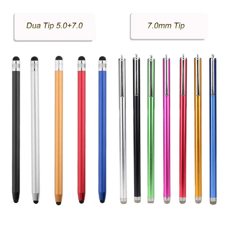 1 шт. универсальный Металлический мини емкостный сенсорный Стилус для телефонов