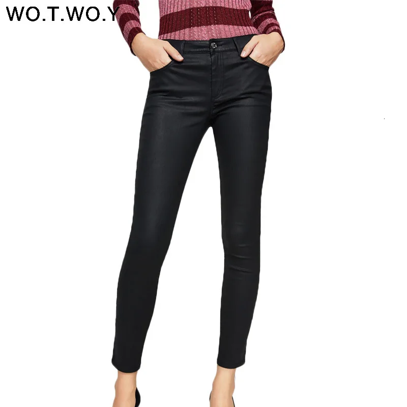 2018 Causal Black Trousers Women