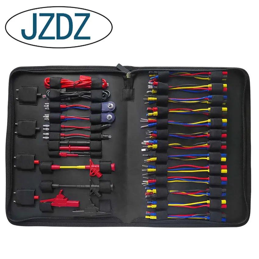 

JZDZ 70pcs Whole Set Multimeter Test Lead Kits Set Essential Automotive Electronic Connectors Cables Hand Tool Tester