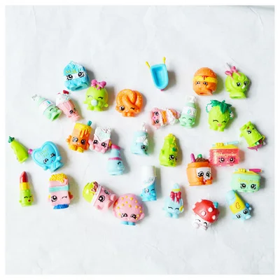 25-50 PCS/LOT Unrepeated 3cm Shop kin Season 1 2 3 4 5 6 7 8 9 Shopping Dolls Catoon Figures Toys Tools Kids Christmas Gift - Цвет: 25 PCS SEASON 1