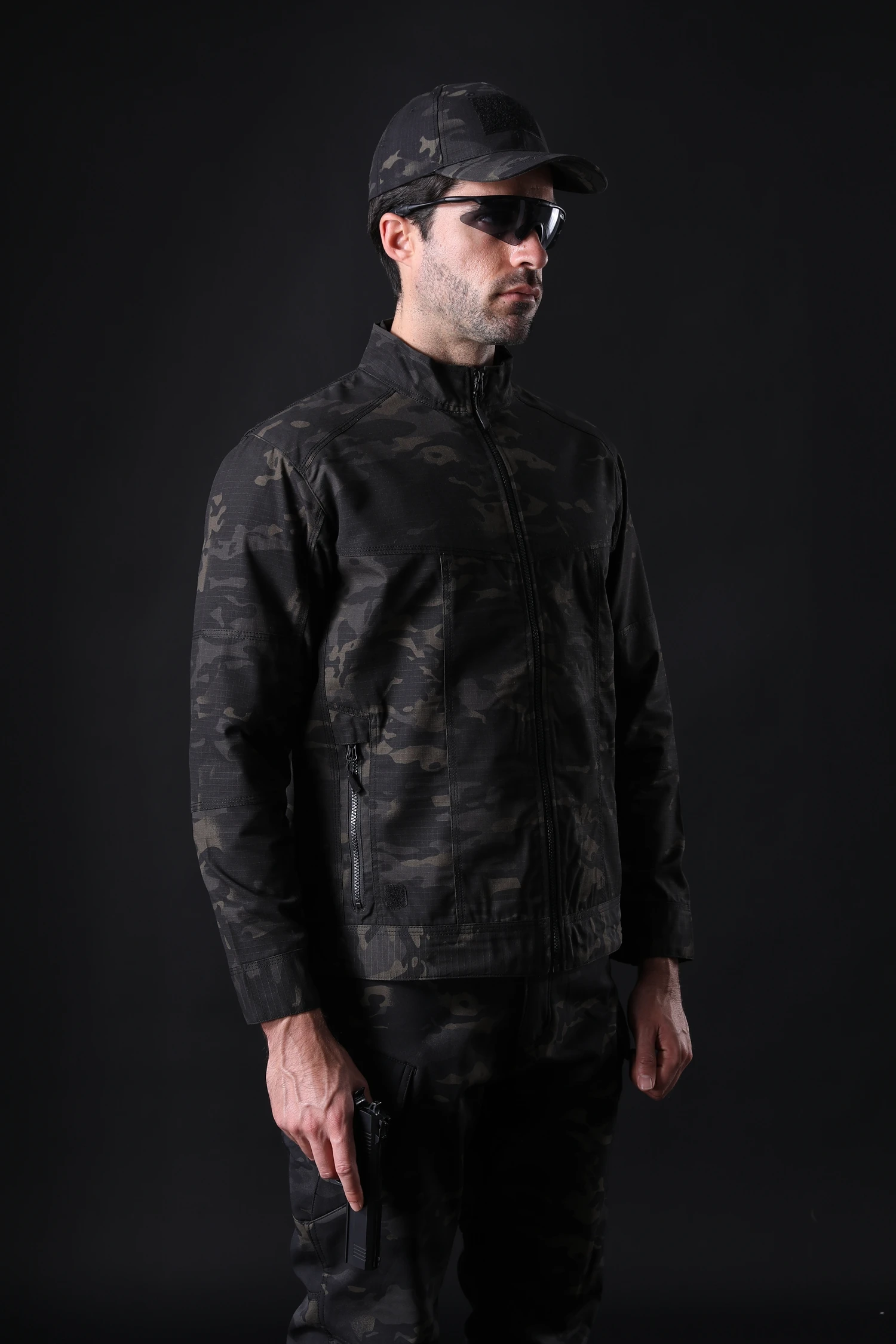 Tactical Outdoor Shark Skin Softshell Military Uniform Clothes Tactical Jacket Waterproof Coat Hooded Army Hunting Sport