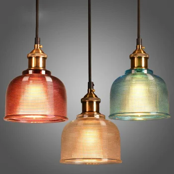 

Creative Nordic lighting retro industrial glass chandelier restaurant living room dining room lamp bedroom deli pendant lamp