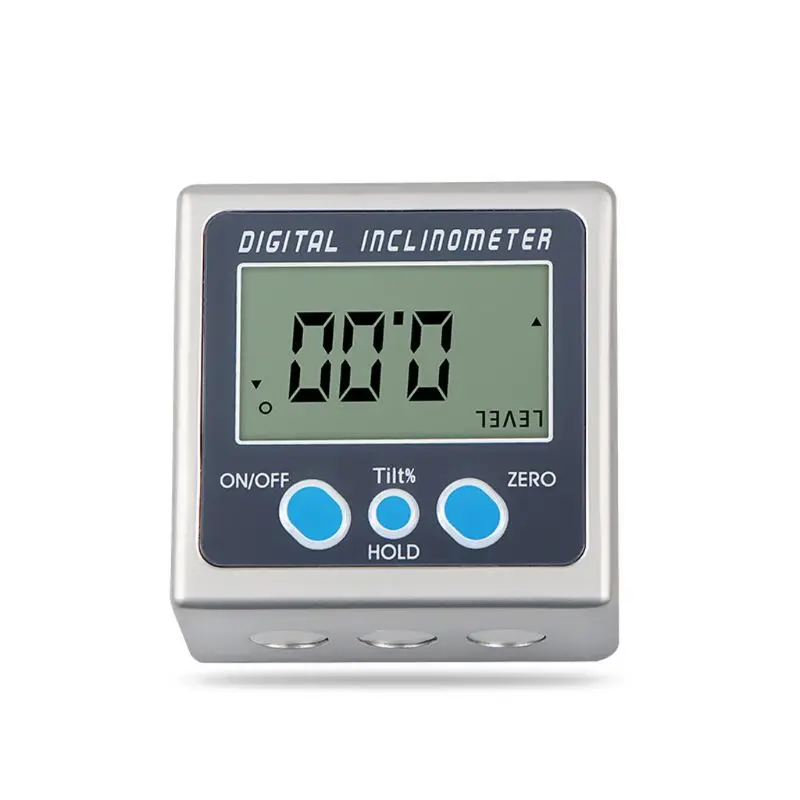 Digital inclinometer 0-360 Degrees electronic angle meter angle ruler metal level
