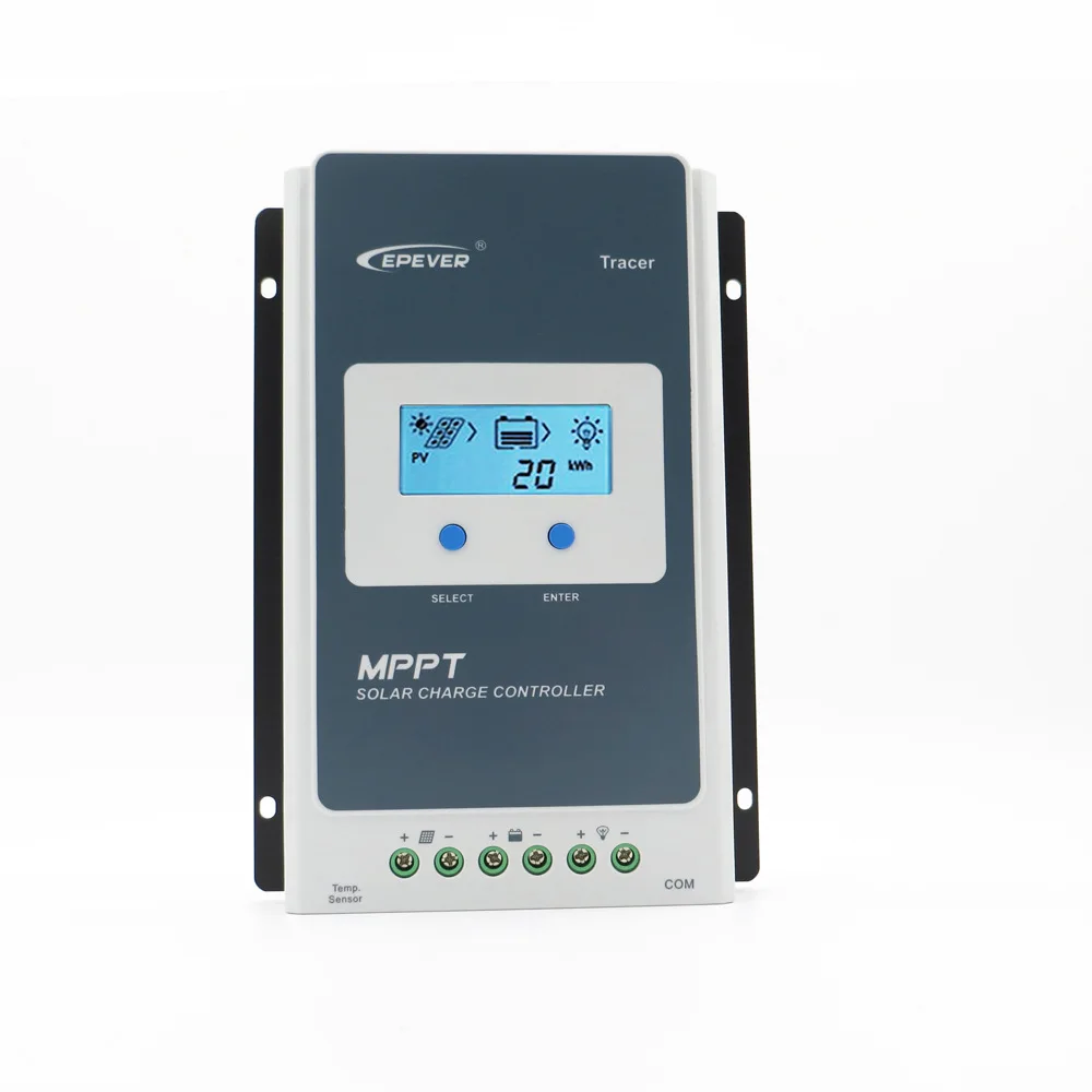 Tracer 1210AN 2210AN MPPT Солнечный контроллер заряда 10A 20A LCD EPEVER солнечный регулятор 1206AN 2206AN