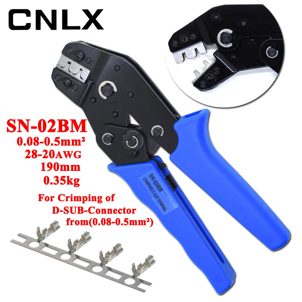 SN 02BM обжимные плоскогубцы PH2.0 Dupont клещи D SUB XH2.54 28 20AWG провода резки прессформы