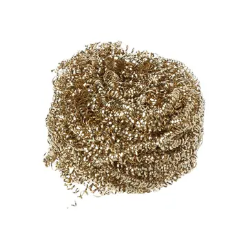 

Drop Ship Soldering Iron Head Rapid Cleaner Cleaning Steel Wire Ball With Metal Case Set