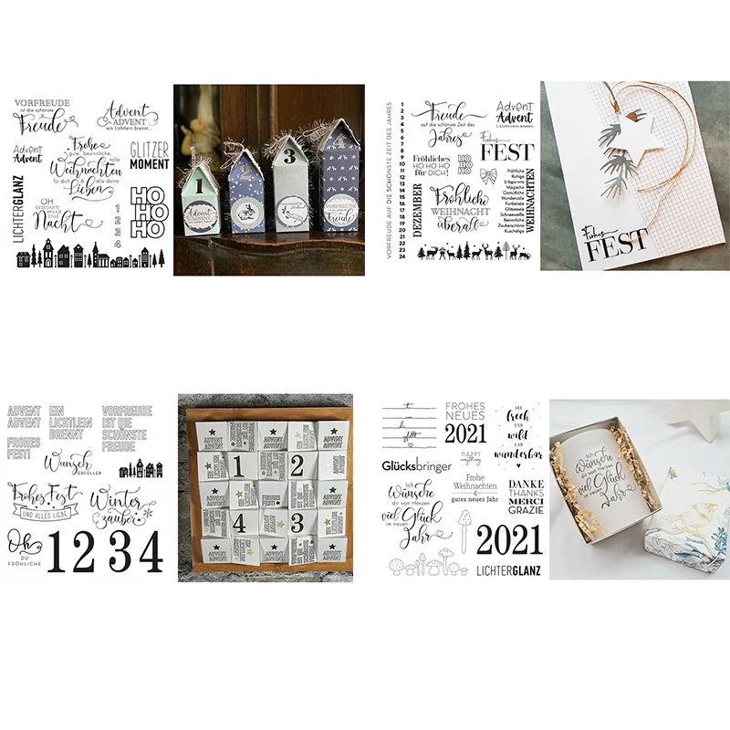 

Number 2021 1 2 3 4 Greetings Words Transparent Clear Silicone Stamps for Diy Scrapbooking Album Paper Cards Crafts New 2020