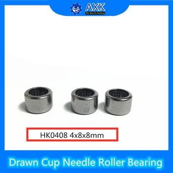 

HK0408 Needle Bearings 4*8*8 mm ( 10 Pcs ) Drawn Cup Needle Roller Bearing HK040808 TLA48Z