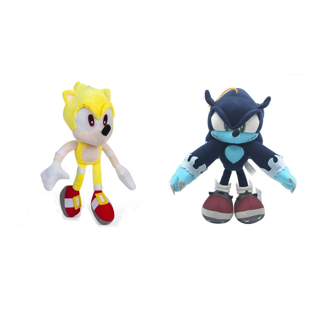 Super Sonic And Werehog Sonic Plush Doll Stuffed Animals Toy 13 Inch Gift Collection Halloween Christmas Stuffed Plush Animals Aliexpress