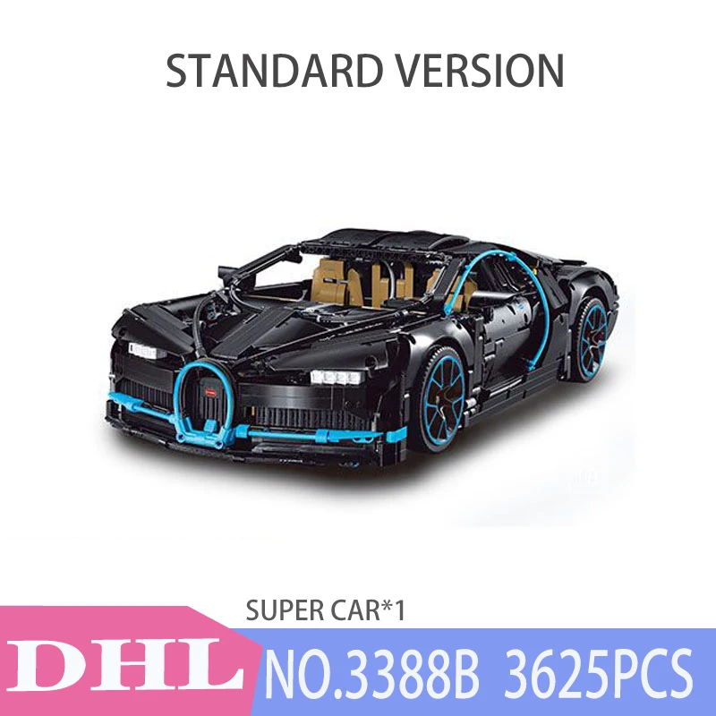 Ceny Klocki klocki lEGOED bugatti chiron kompatybilny 20086 IegoSet Technic Voiture 42083 zabawka edukacyjna prezent dla dzieci