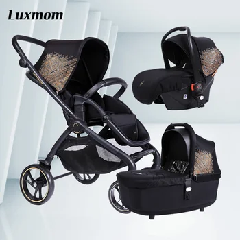 

LUXMOM baby stroller, can be folded,with car seat, 2020 new style,Free shipping.N91