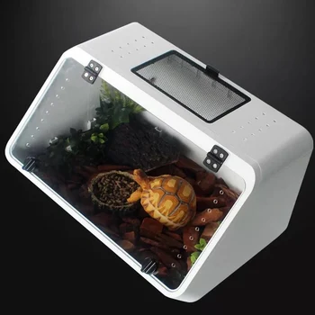 

reptile accessories turtle platform turtle dock reptile tank Pet Reptiles Tank Terrarium Insect Spiders Lizard Breeding Box