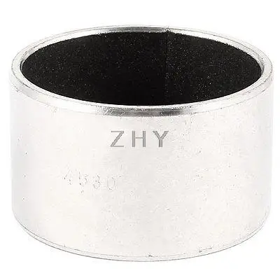 

Silver Tone Self Lubricating Metal Plain Bearing Sleeve 30mm x 50mm x 45mm