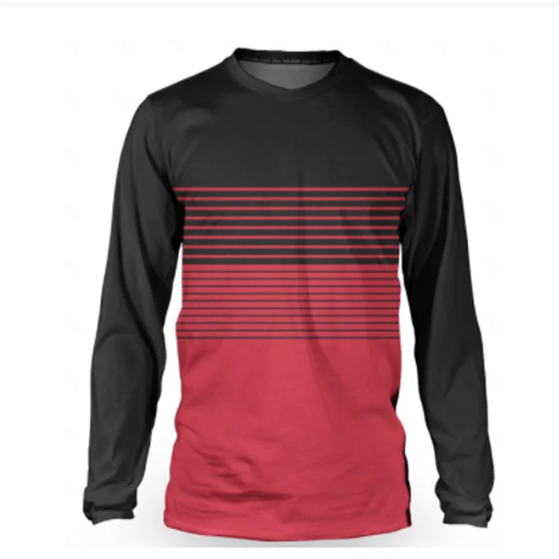 Newest Racing Long Sleeve T-Shirt Bicycle Clothing Cycling Tops  Downhill Jersey Motorcycle And Motocross Wear MTB Shirt For Men 6
