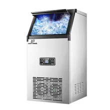 110 v/220 v 70 кг/24 ч машина льда делая SK-60FA коммерческих кубик льда делая машину для бара, Кофе магазин, молочный Чай номер формователь кубиков льда