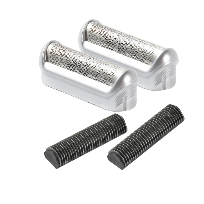 2 x Shaver Foil and 2 x Blade 5S for BRAUN 550 570 P40 P50 P60 M30 M60 M90 555 575 5604 5607 5608 560 shaver razor electric shaver electric razor rotary shaver