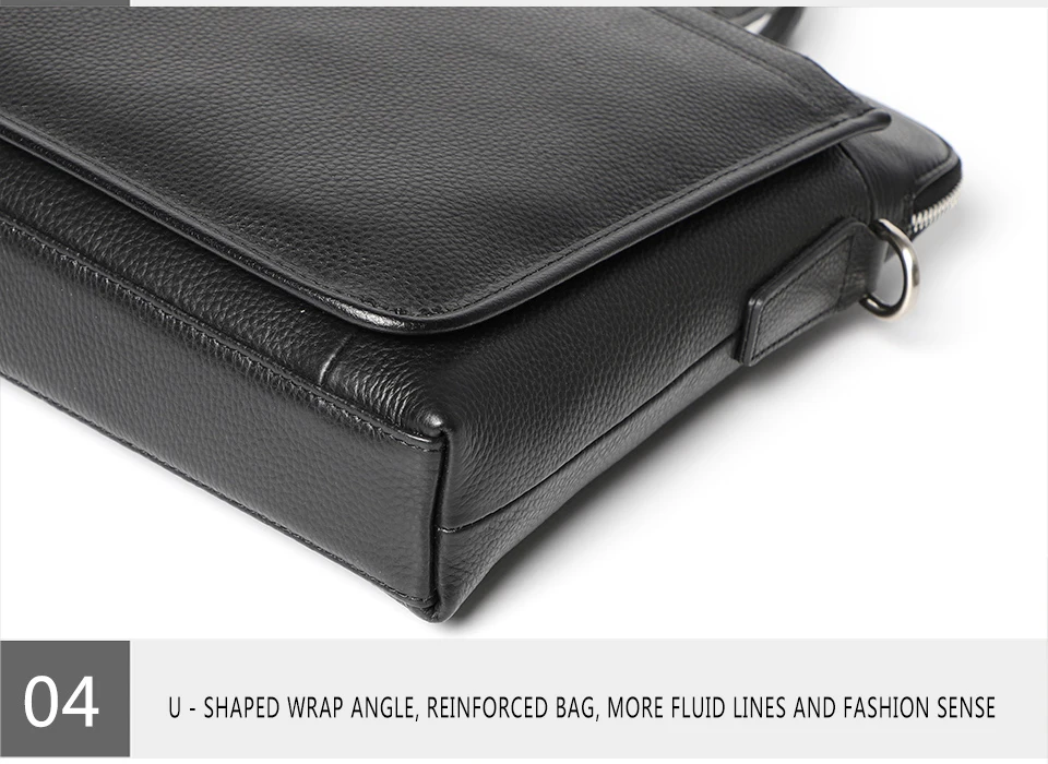 Деловой мужской портфель s Мужская сумка из натуральной кожи сумка для ноутбука кожаная сумка чемодан Офисные Сумки для мужчин 2019
