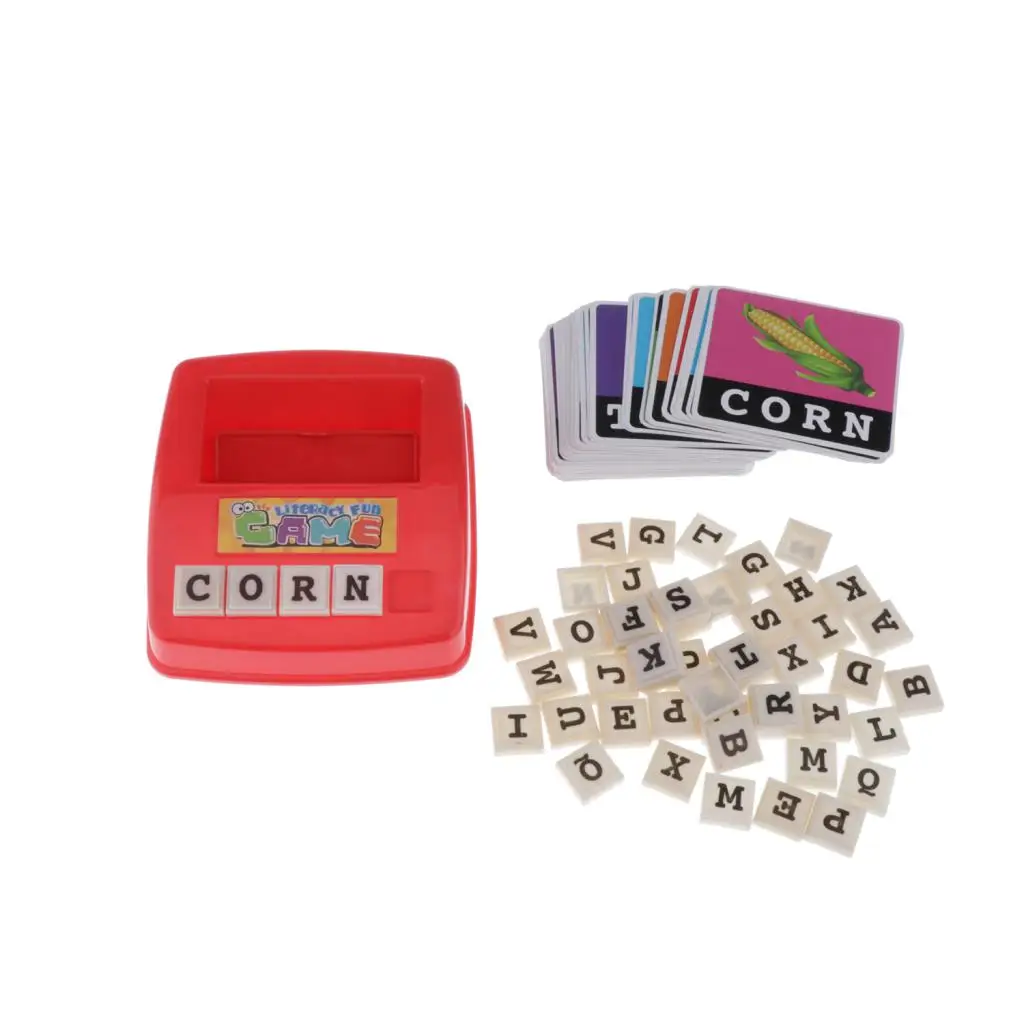 Kid Jigsaw Puzzles Alphabet Cards ABC Letter A To Z Education Learning Words