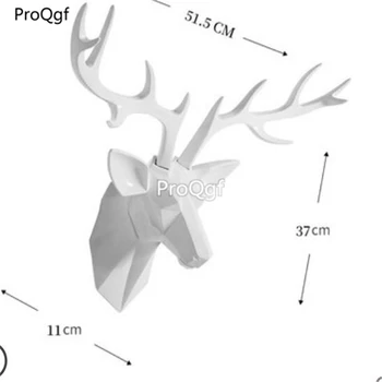 

ProQgf 1Pcs A Set deer head silent life bedroom Statue suanxyiai