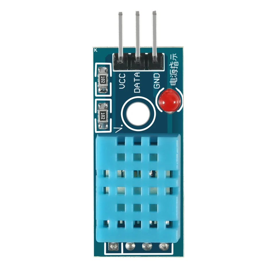 Датчик относительной влажности температуры модуль DHT11 с кабелем для arduino