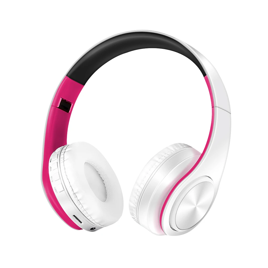 Hi-Fi стерео наушники Bluetooth Музыкальная гарнитура FM радио Поддержка TF карта с