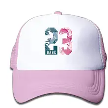 Сетчатая Кепка номер 23 Дальнобойщик шляпы бейсболки регулируемые для детей малышей