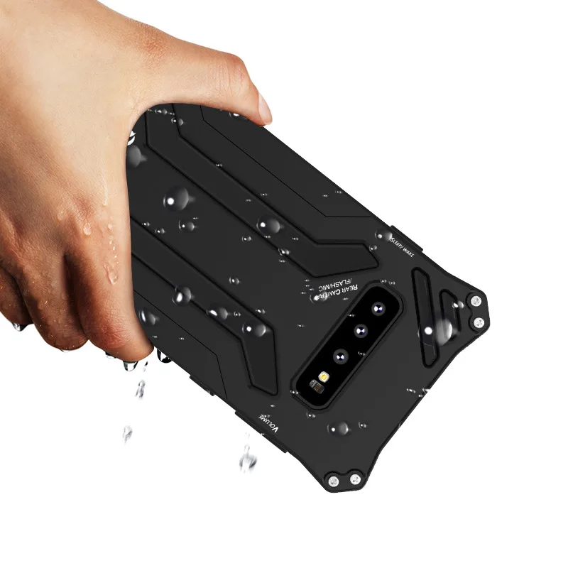 

R-JUST SAMSUNG S10/S10plus Phone Case New Style Shatter-resistant Protective Case S10 All Edges Included Waterproof Phone Case