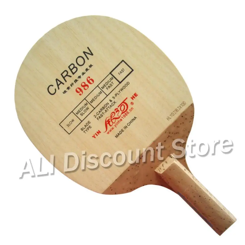 Galaxy Milky Way Yinhe 986 карбоновое быстрое атака настольное теннисное лезвие японское penhold для ракетки PingPong