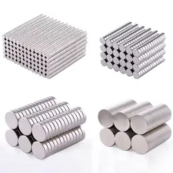 20pcs Φ1mm / 2mm / 3mm Round Neodymium Magnets Mini Magnet Disc Thickness 1/1.5/2/3/4/5mm Rare Earth Strong Permanent Magnet N35
