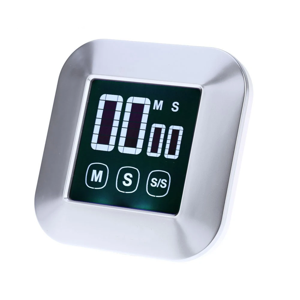 Kitchen Timer Touch Screen Digital Magnetic Electronic And Stopwatch Sounding Alarm With LCD Display | Дом и сад