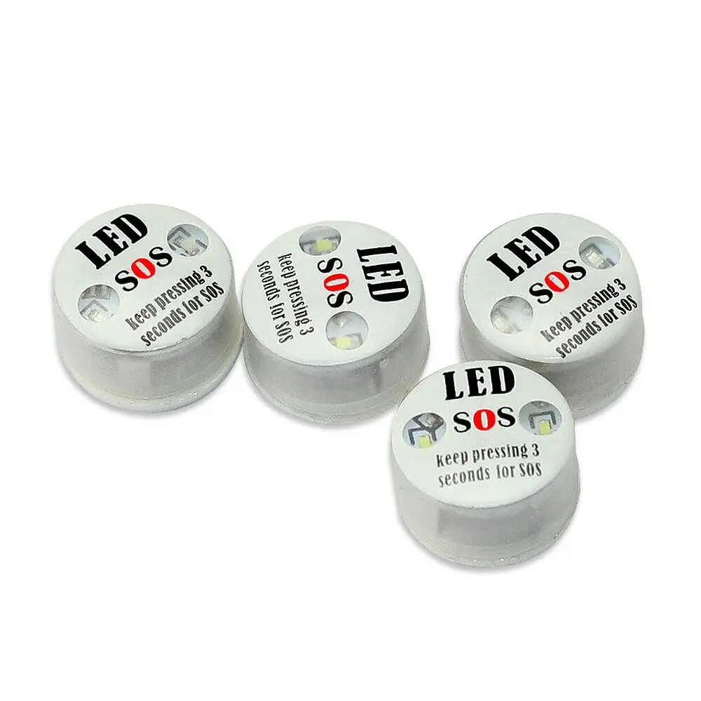 Led Light Signal Outdoor Sports Waterproof 4pcs First Aid Kits Sos Distress Portable for Survive Emergency Rescue | Спорт и
